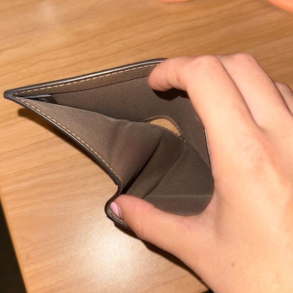 Coach Leather Snap Wallet - Picture 3 of 5